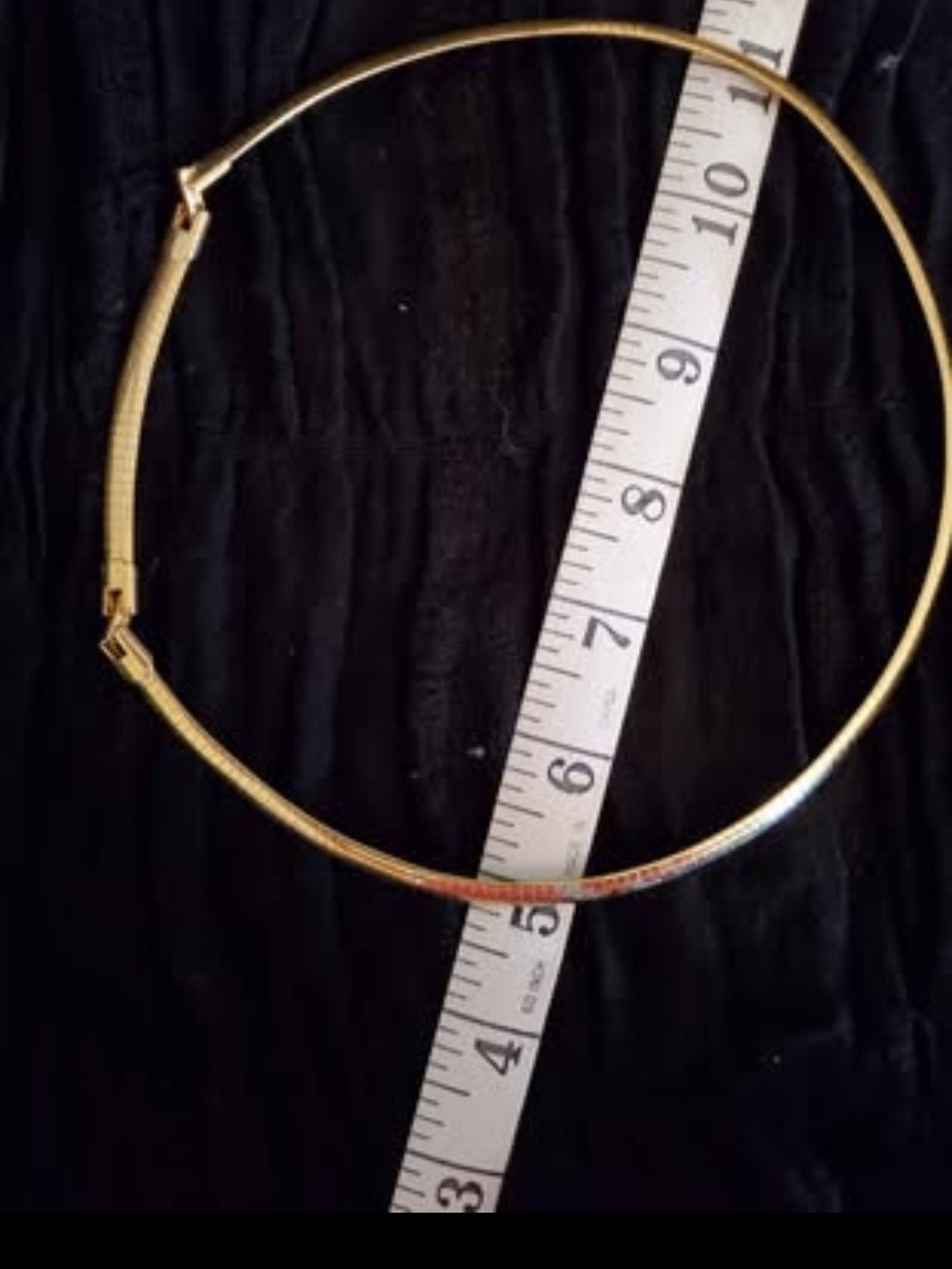 Lia Sophia Gold Hinge Collar Necklace & Charms